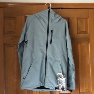 Ride snowboard shell jacket